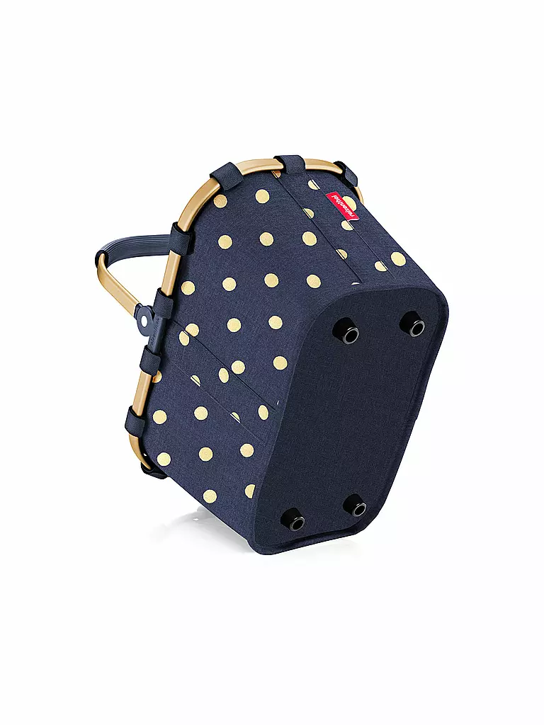 REISENTHEL | Carrybag XS Metall Dots Blue | dunkelblau