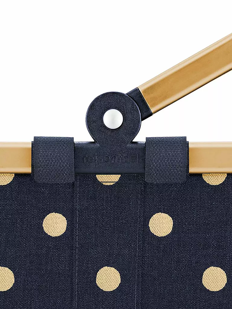 REISENTHEL | Carrybag XS Metall Dots Blue | dunkelblau