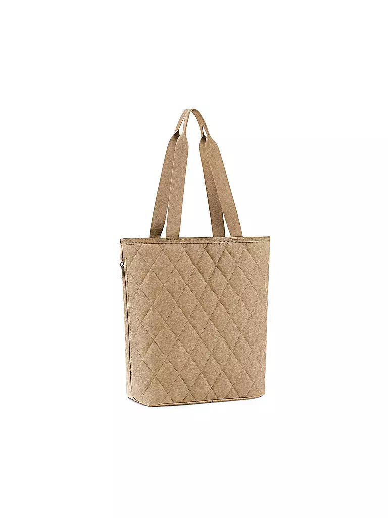 REISENTHEL | Classic Shopper M RHOMBUS Ginger | camel