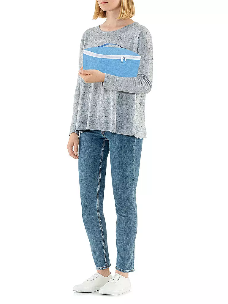 REISENTHEL | Coolerbag M Pocket Twist Azure | blau