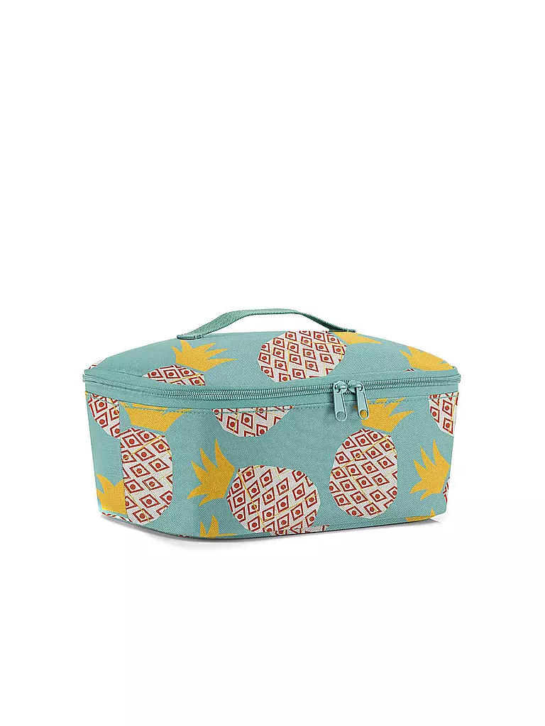 REISENTHEL | Coolerbag M Pocket Twist Pineapple | mint