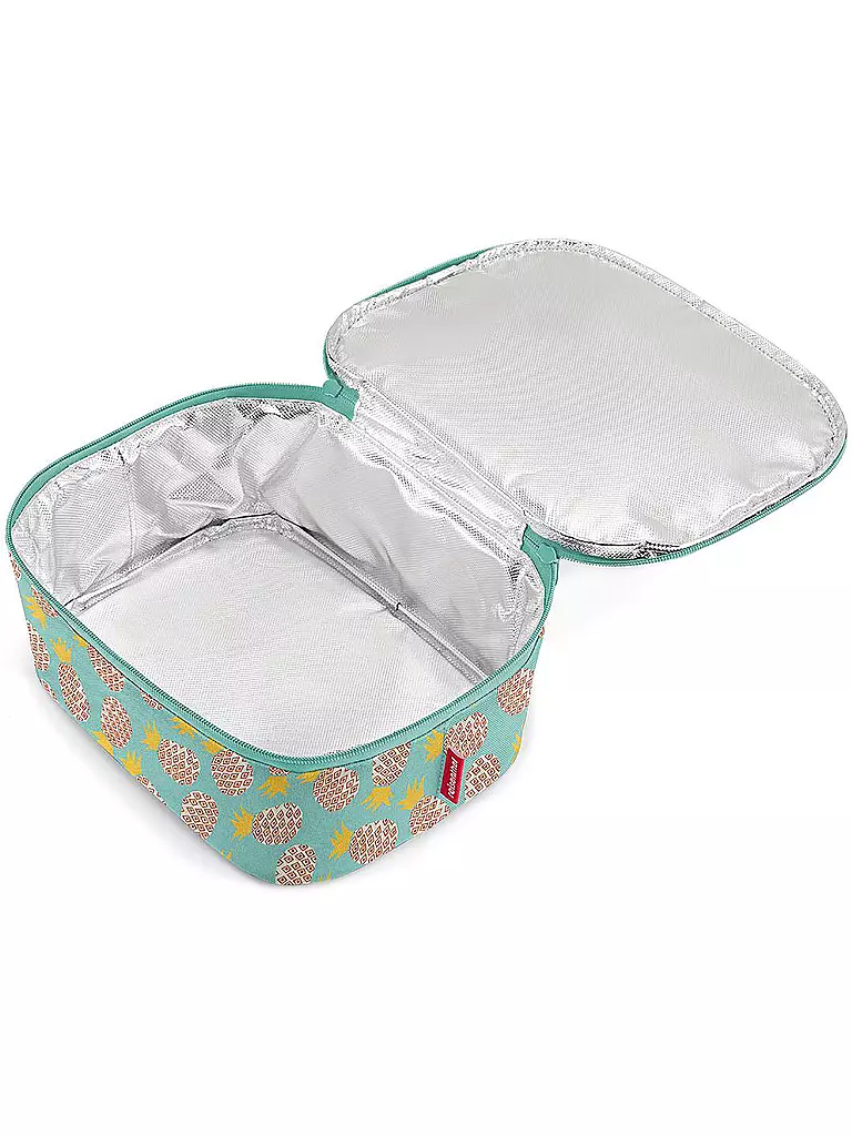 REISENTHEL | Coolerbag M Pocket Twist Pineapple | mint