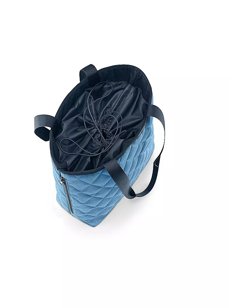 REISENTHEL | Shopper CLASSIC RHOMBUS M Blue | hellblau