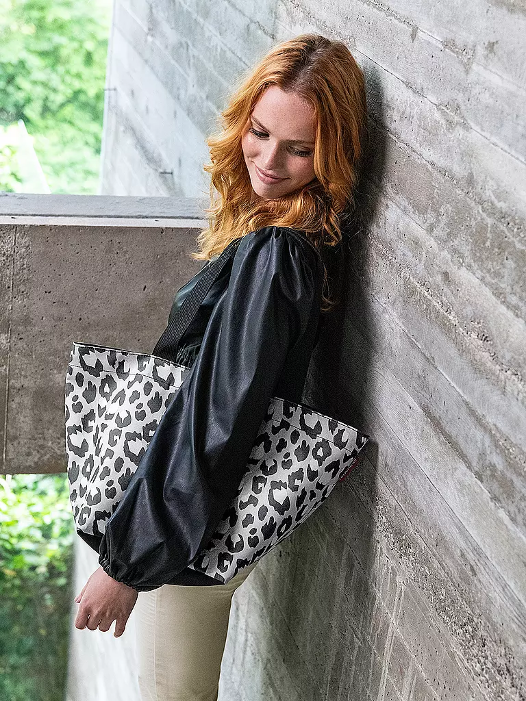 REISENTHEL | Shopper Leo Nero Medium | braun