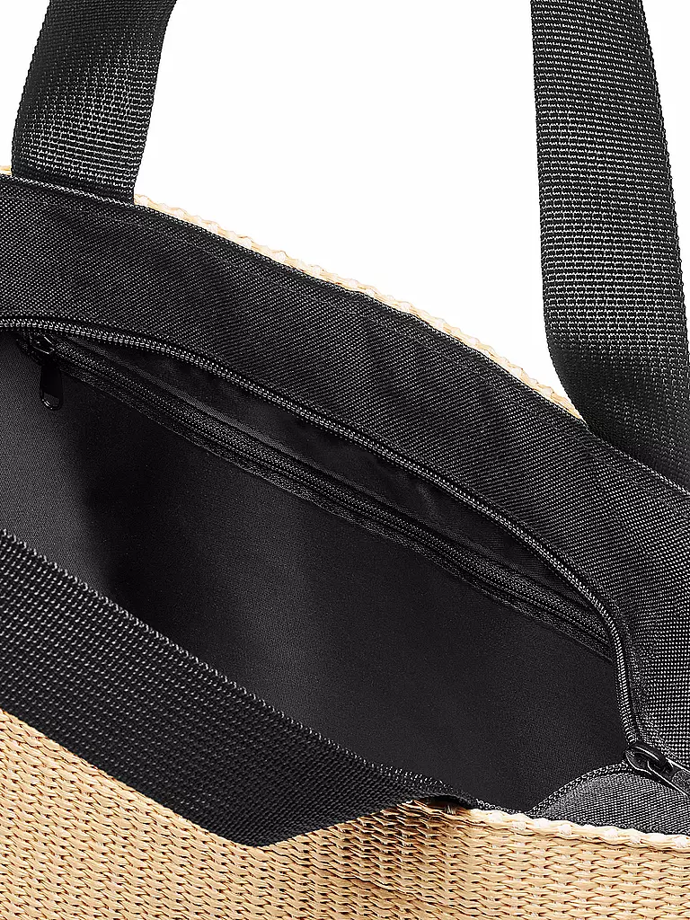 REISENTHEL | Tasche - Shopper Medium Raffia Black | blau