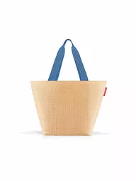 REISENTHEL | Tasche - Shopper Medium Raffia Blue | blau