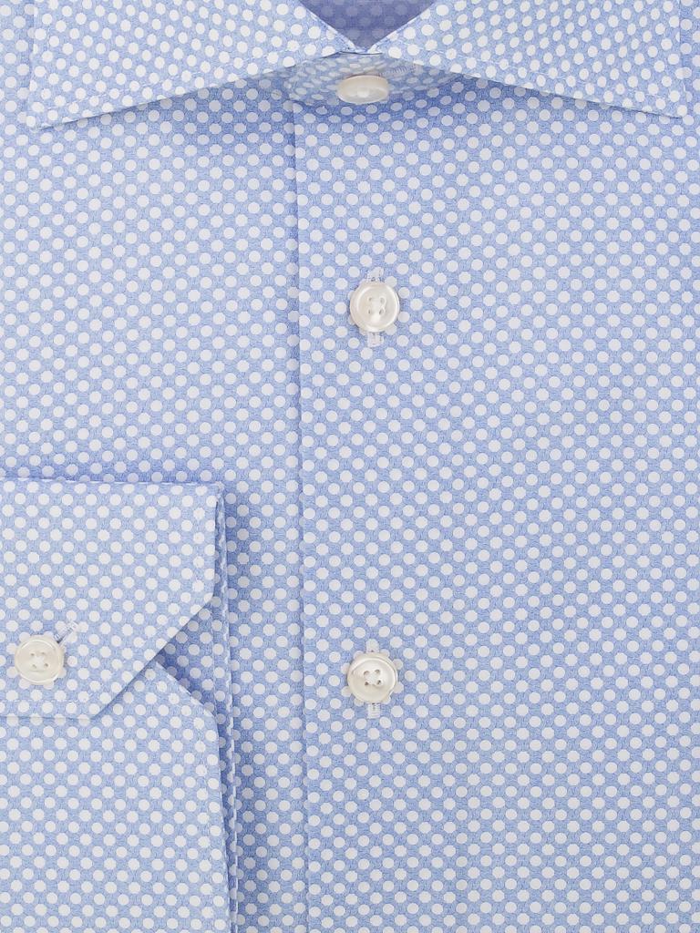 Rene Lezard Hemd Shaped Fit Blau 39