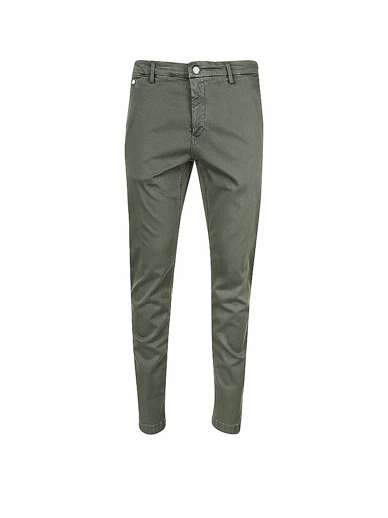 REPLAY Chino Regular Fit  Benni  Hyperflexx olive | 30/L34