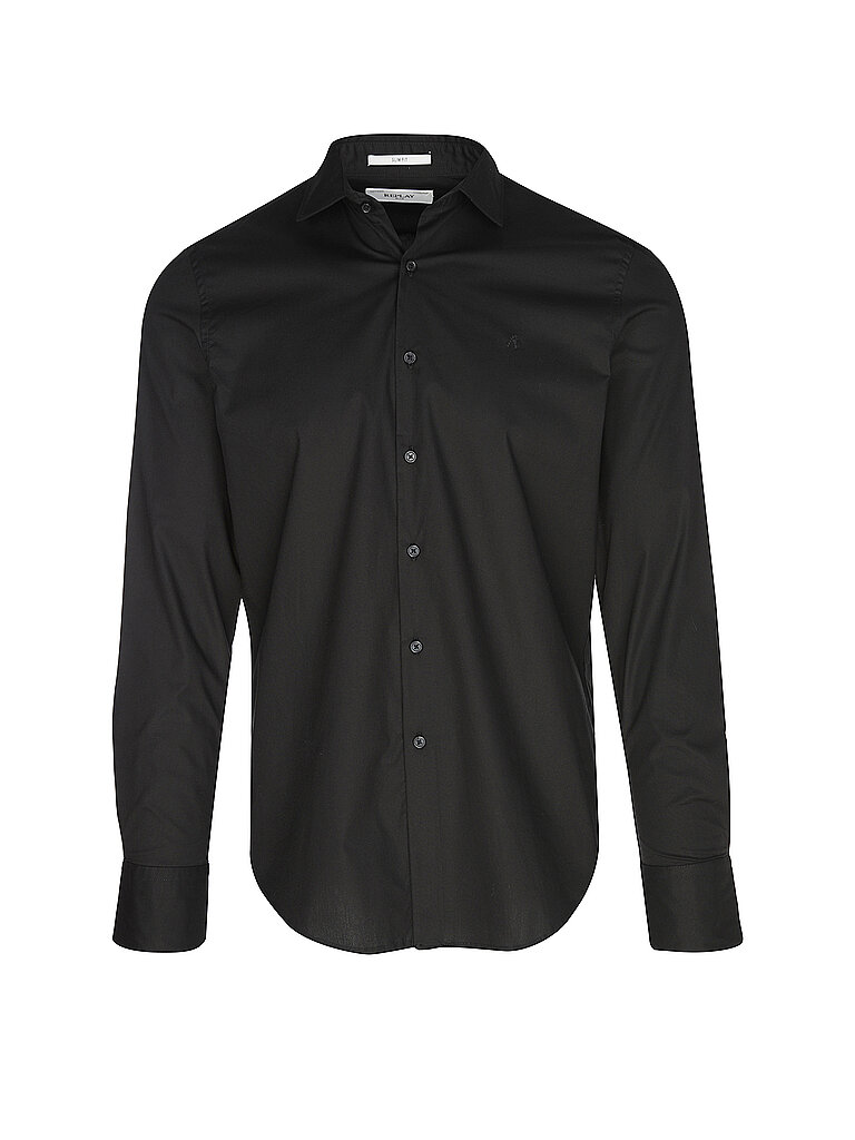 REPLAY Hemd Slimfit NOOS schwarz | L