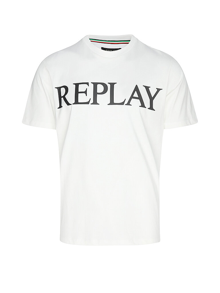REPLAY T-Shirt  weiss | L