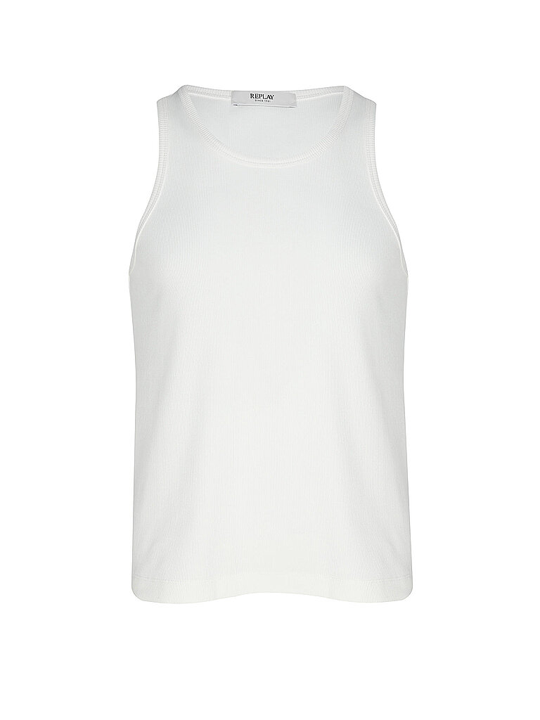 REPLAY Tanktop  weiss | XXL