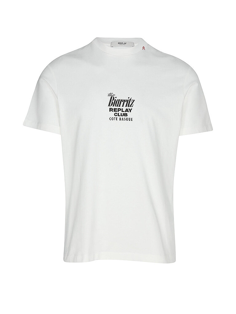 REPLAY T-Shirt  weiss | L