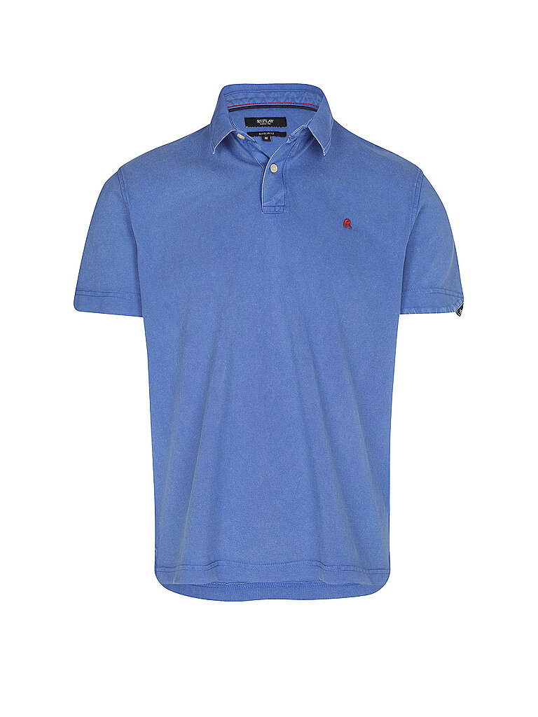 REPLAY Poloshirt  blau | XXL