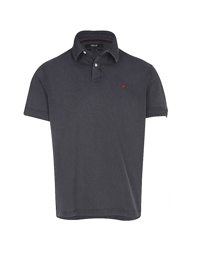 REPLAY Poloshirt  blau | S