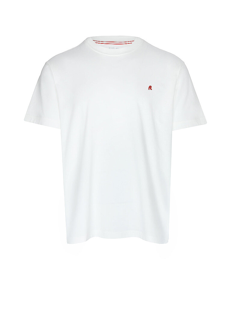 REPLAY T-Shirt CHEST R weiss | L