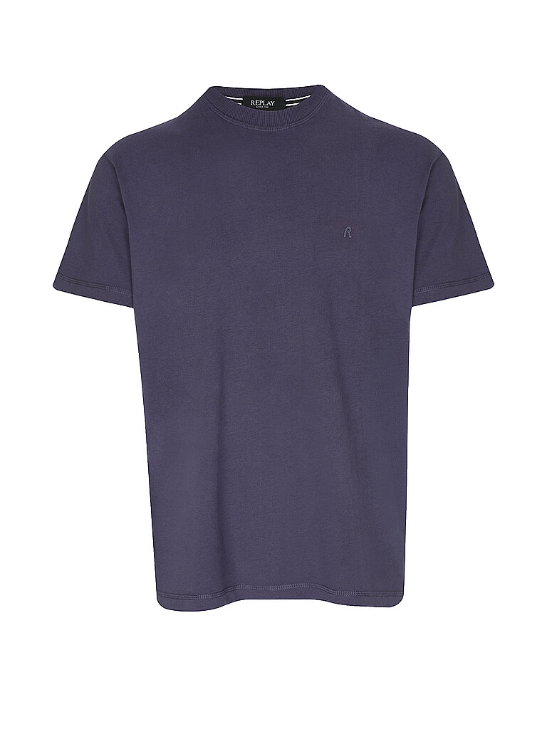 REPLAY T-Shirt  lila | L