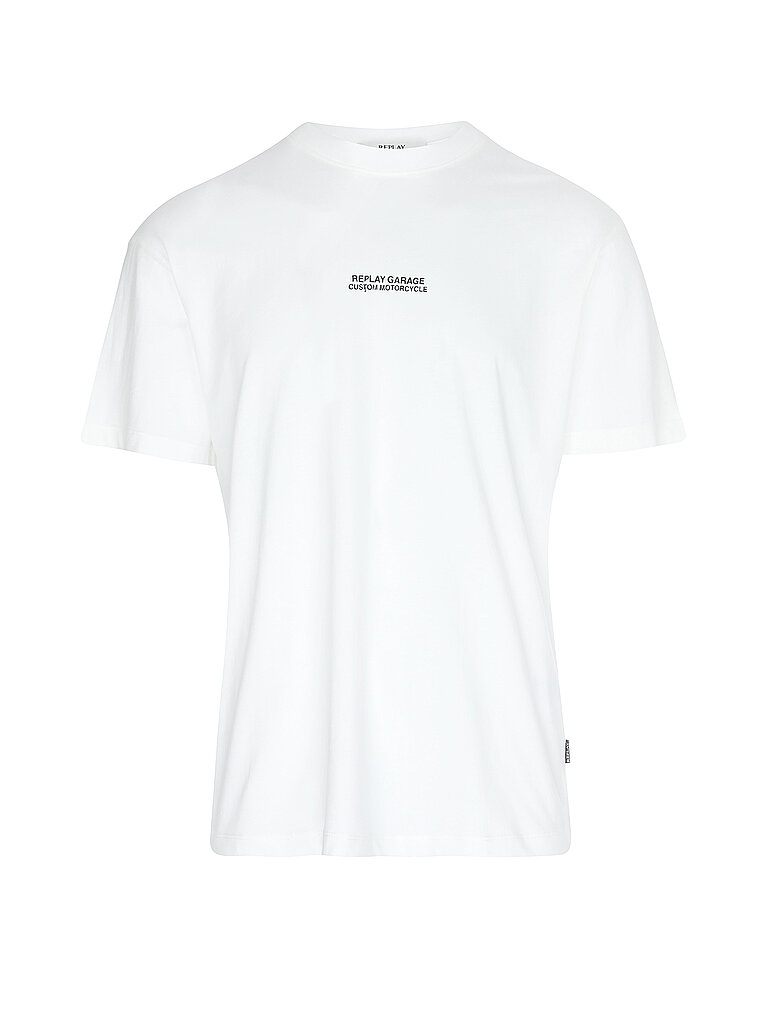 REPLAY T-Shirt  weiss | L