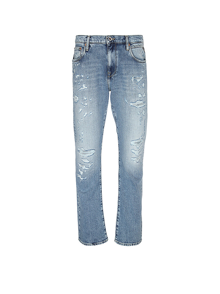 REPLAY Jeans Straight Fit  hellblau | 33/L32