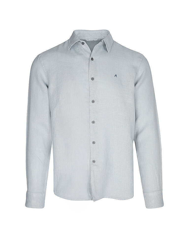 REPLAY Leinenhemd hellblau | XL