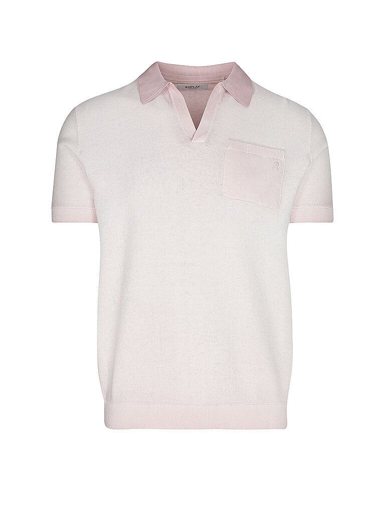 REPLAY Poloshirt  rosa | S