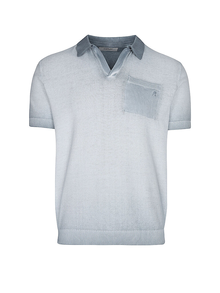 REPLAY Poloshirt  blau | S