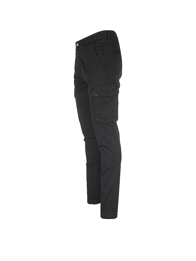 REPLAY | Cargohose Slim Fit Jaan | schwarz