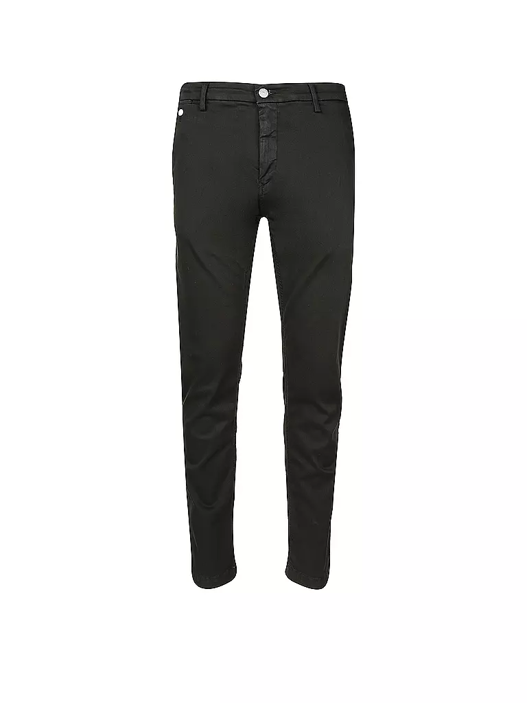 REPLAY | Chino Regular Fit " Benni " Hyperflexx | schwarz