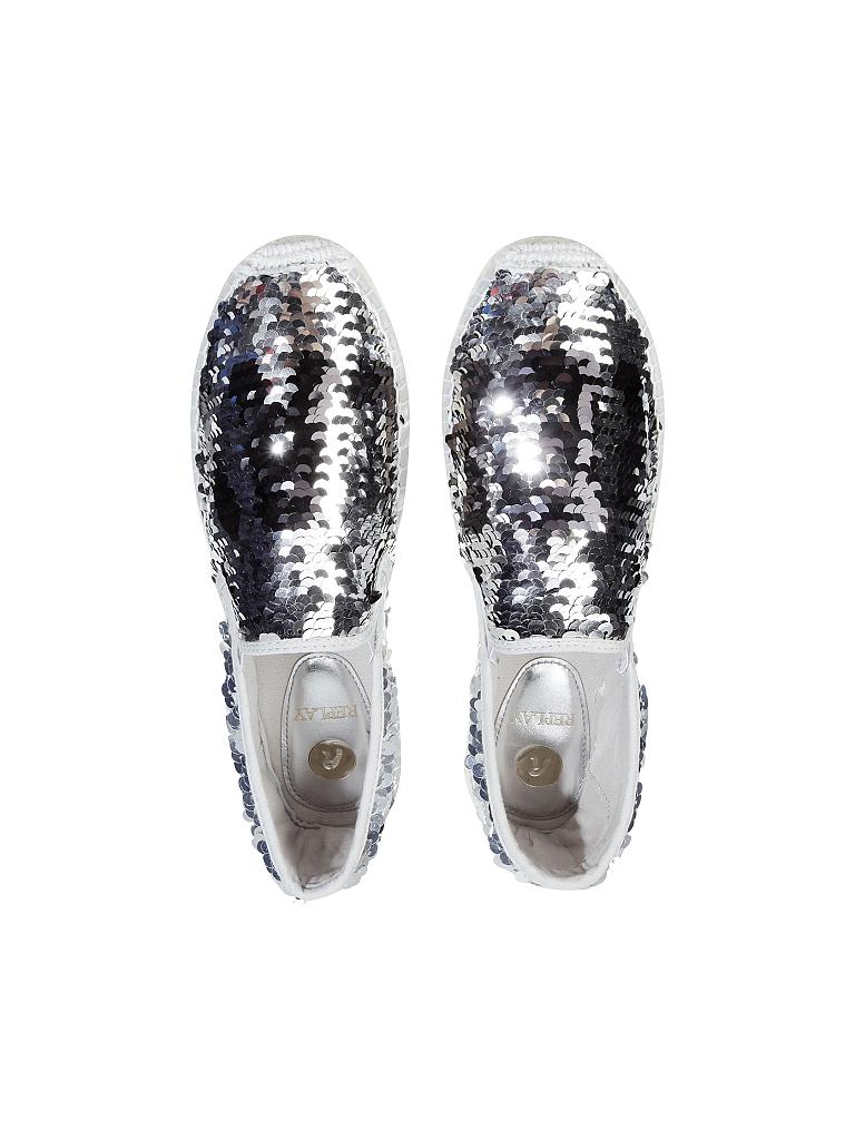REPLAY | Espadrilles "Ellye" | silber