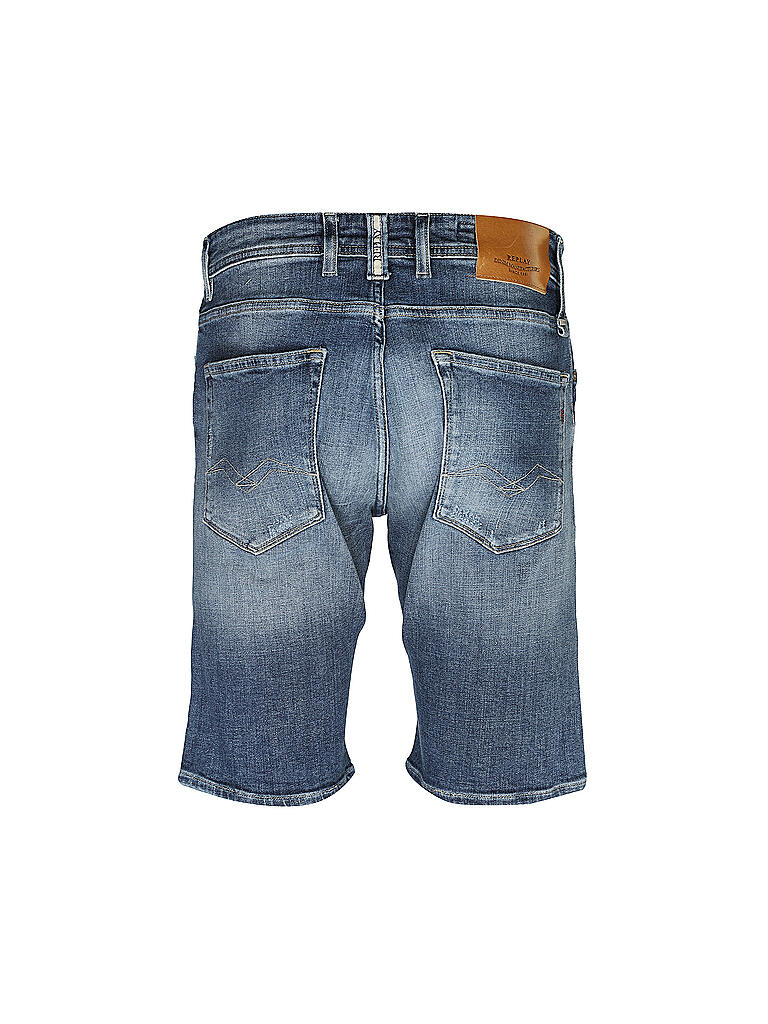 REPLAY Jeans Shorts Tapered Fit RBJ.901 blau