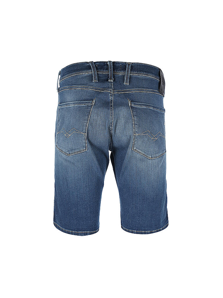 REPLAY Jeans Shorts blau