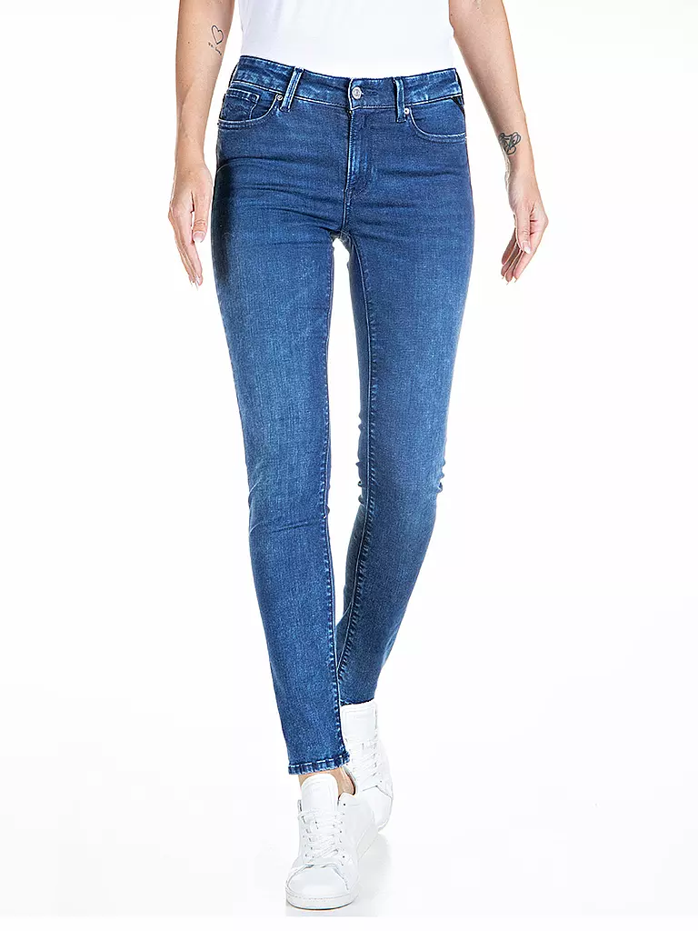 REPLAY | Jeans Skinny Fit Luzien XLite Hyperflex | blau