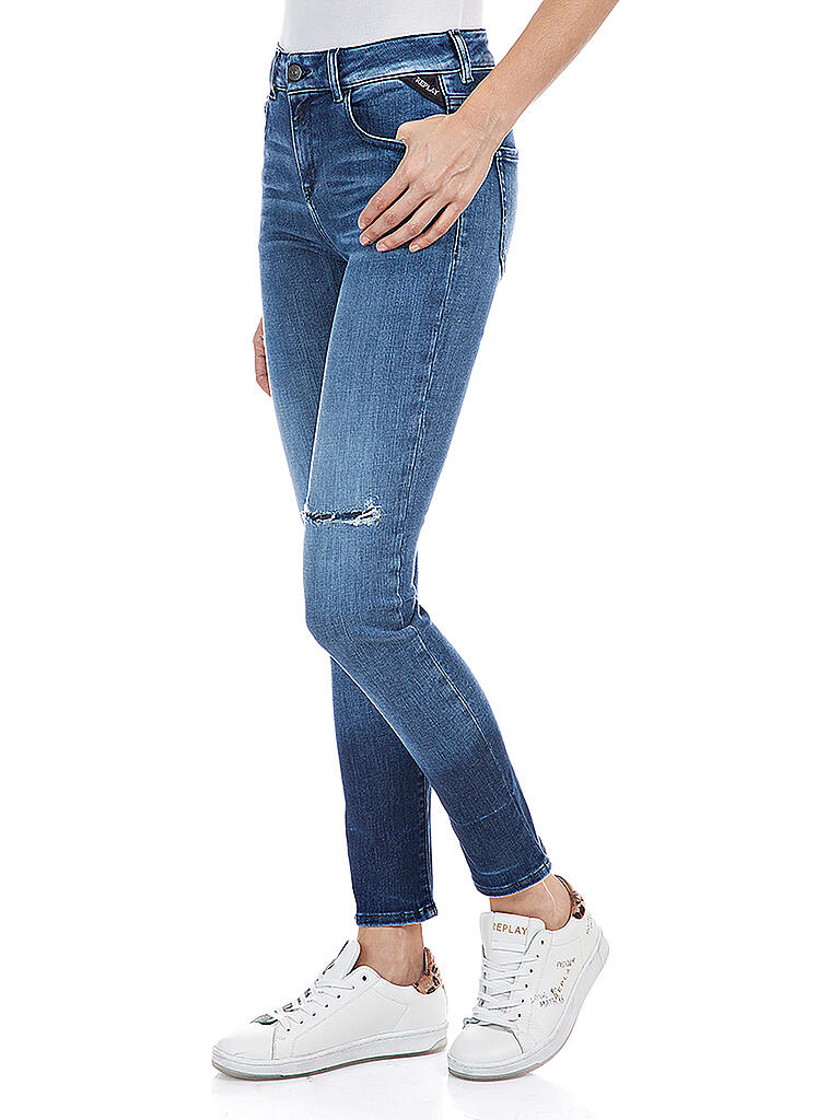 REPLAY | Jeans Slim Fit " Faaby " 7/8 | blau
