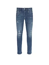 REPLAY | Jeans Slim Fit ANBASS 573 BROKEN REPAIR | blau