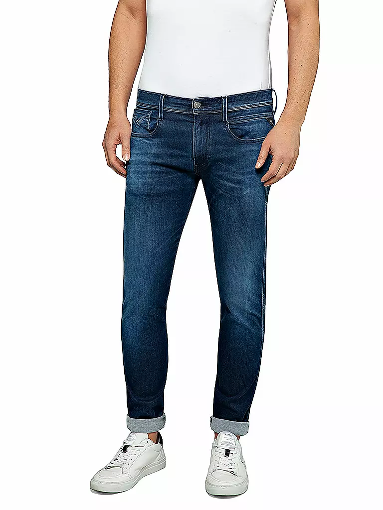 REPLAY | Jeans Slim Fit ANBASS HYPERFLEX CLOUD | blau