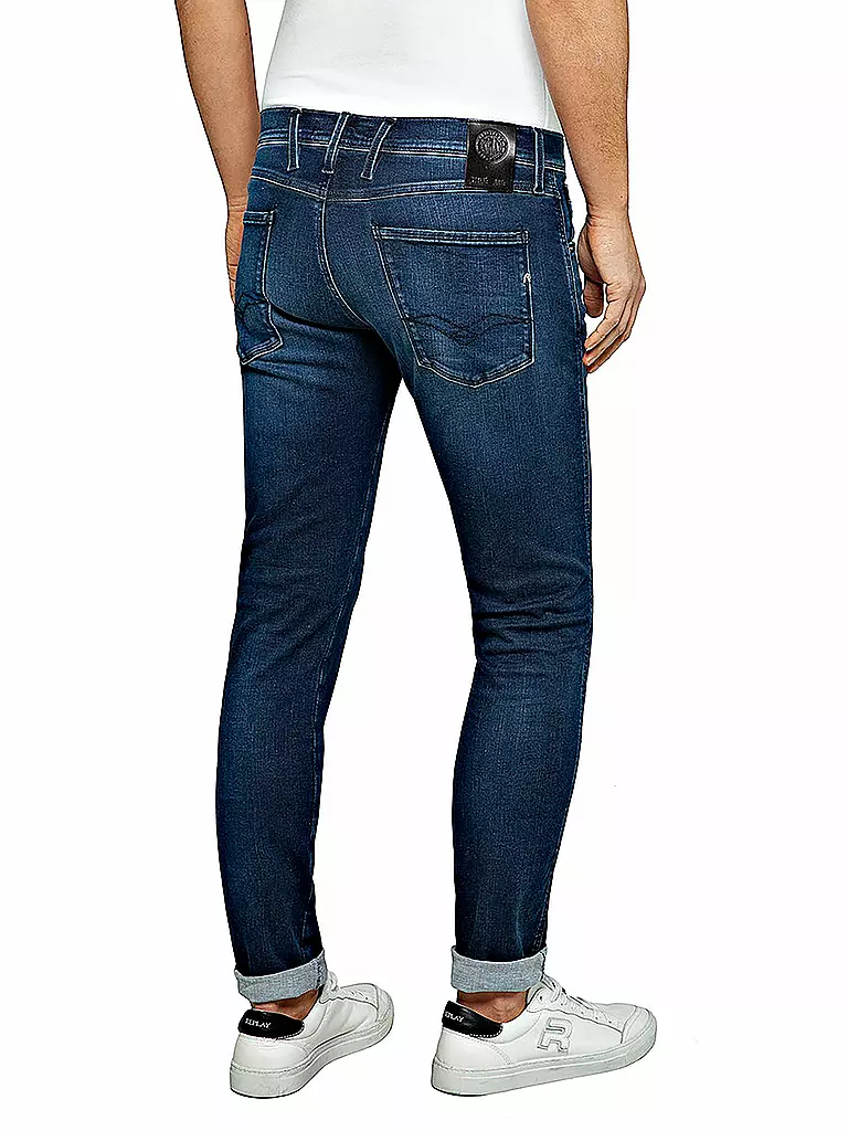REPLAY | Jeans Slim Fit ANBASS HYPERFLEX CLOUDS | blau