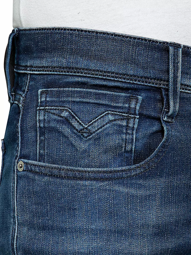 REPLAY | Jeans Slim Fit ANBASS HYPERFLEX CLOUDS | blau