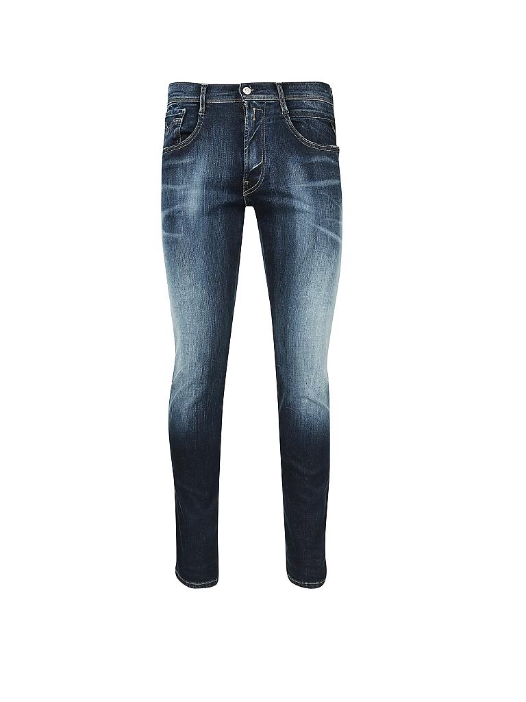 Replay Anbass Slim Fit Bio Herenjeans, Lichtblauw 010, 34W / 32L