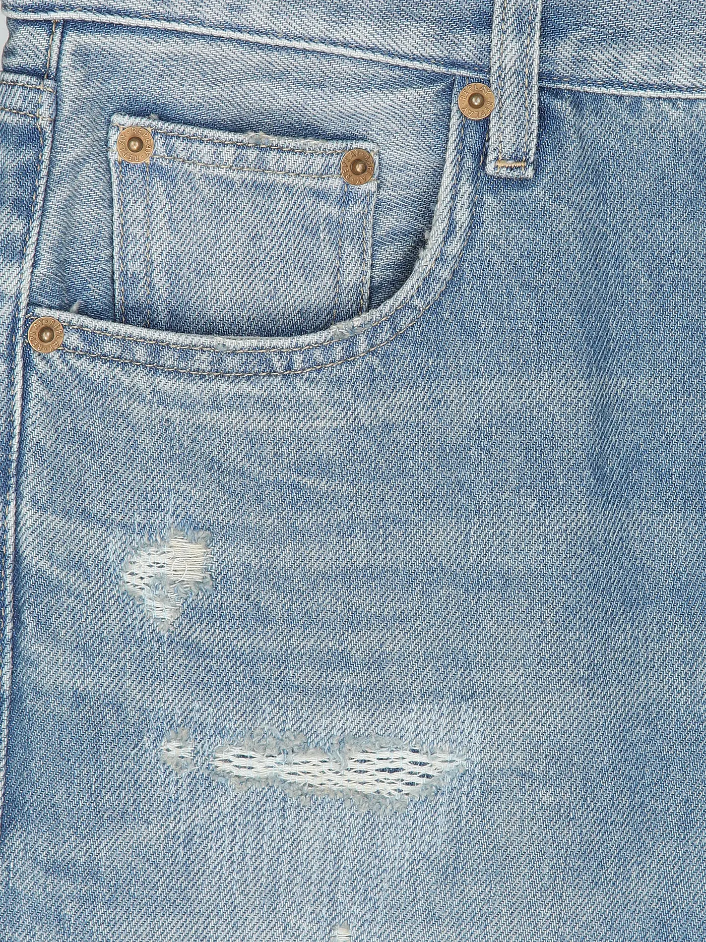 REPLAY | Jeans Straight Fit 7/8 AKEME | hellblau