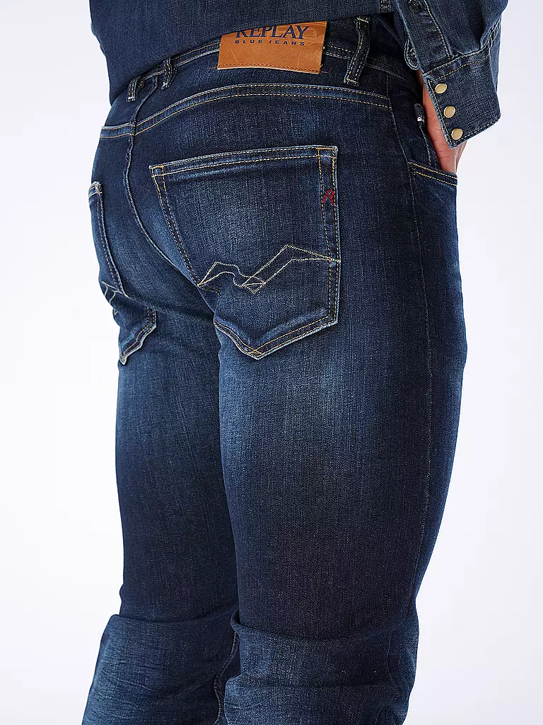 REPLAY | Jeans Straight Fit GROVER 573 | blau