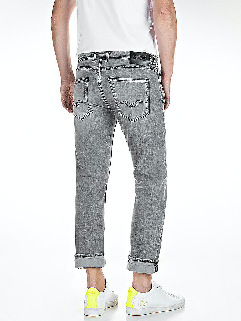 REPLAY | Jeans Straight Fit Grover | grau