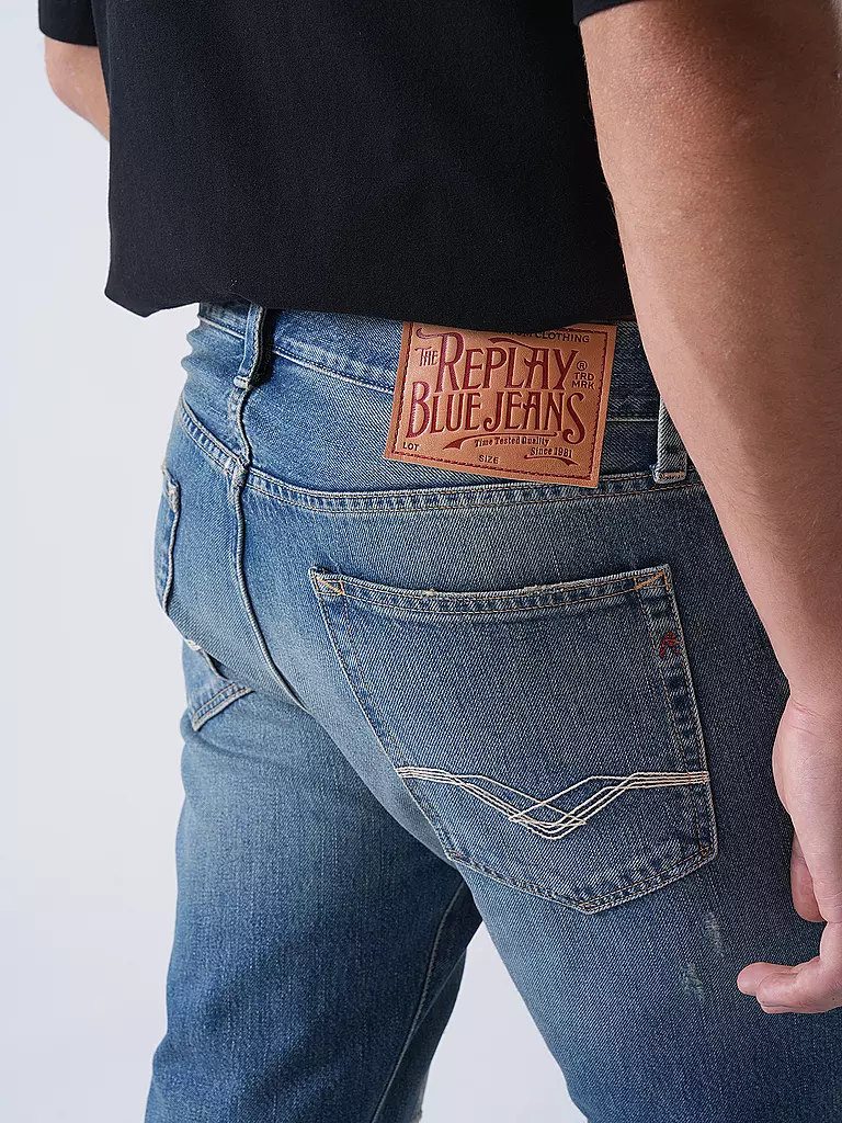 REPLAY | Jeans Tapered Fit  | blau