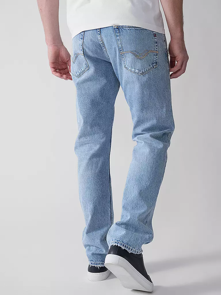 REPLAY | Jeans Tapered Fit DERICK | hellblau