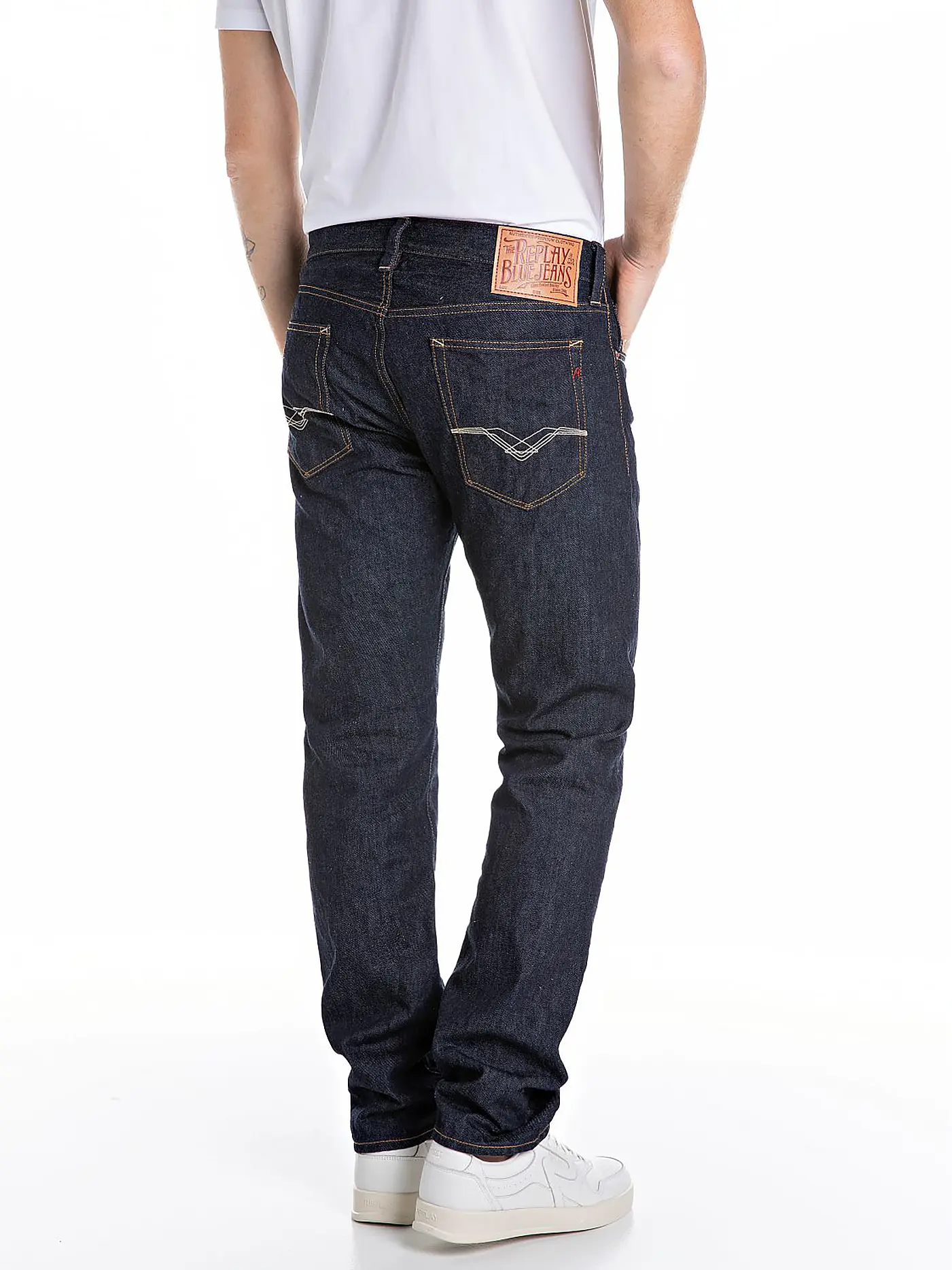 REPLAY | Jeans Tapered Fit DERYCK | dunkelblau