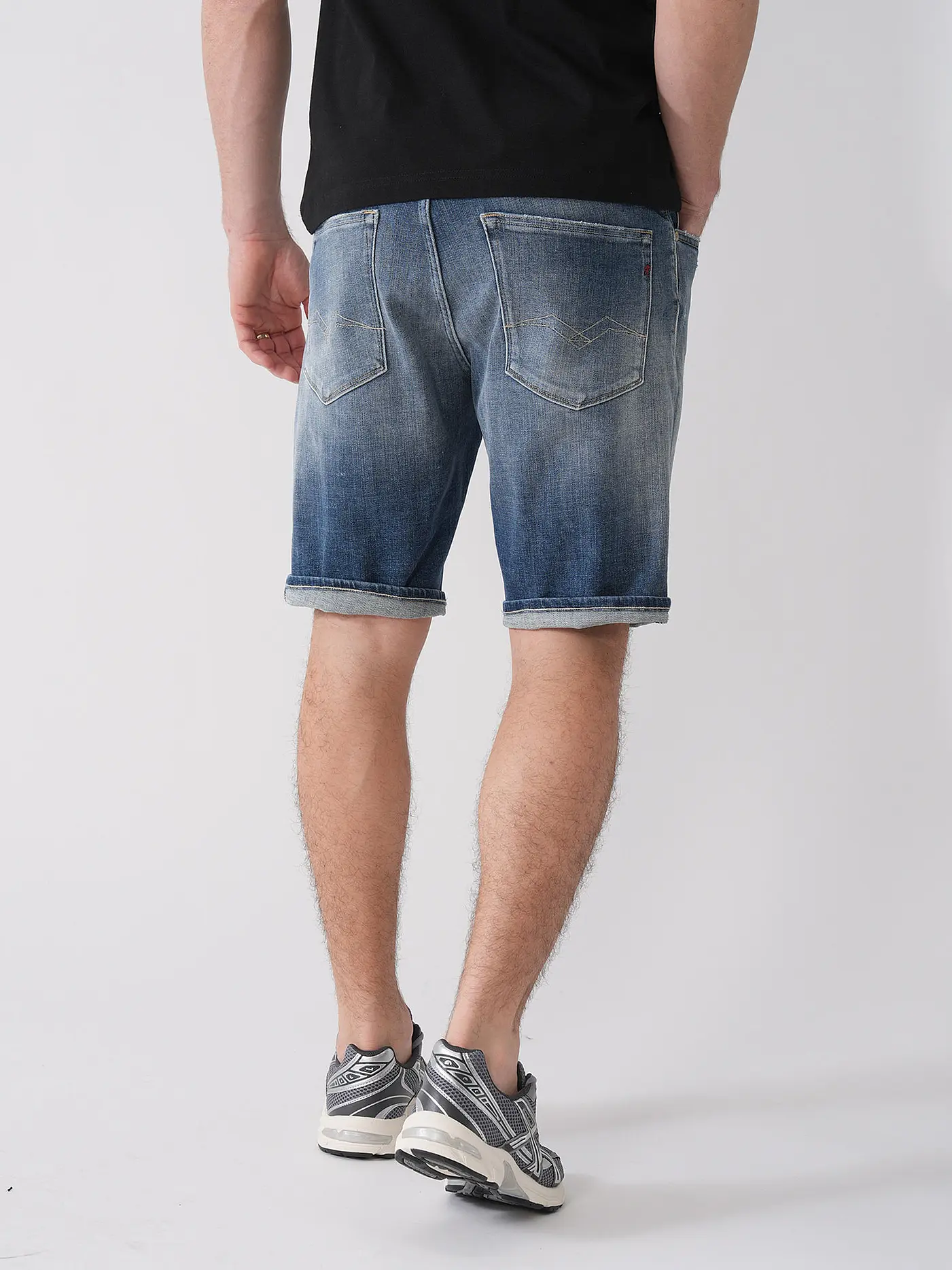 REPLAY | Jeansshorts  | blau