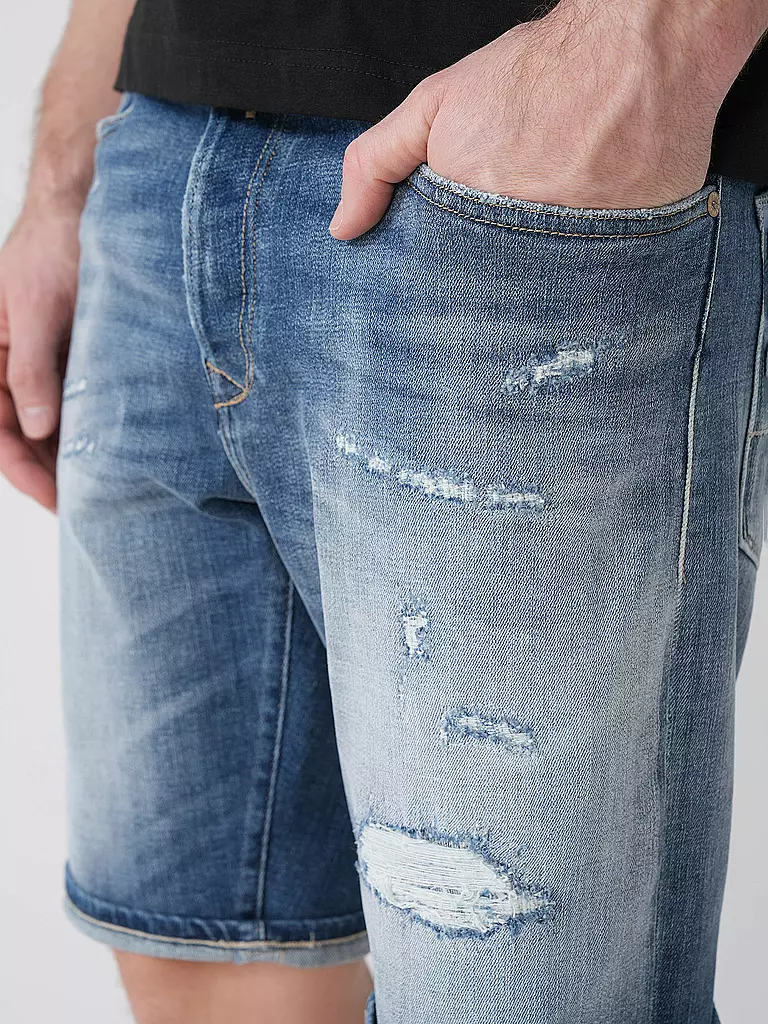 REPLAY | Jeansshorts  | blau