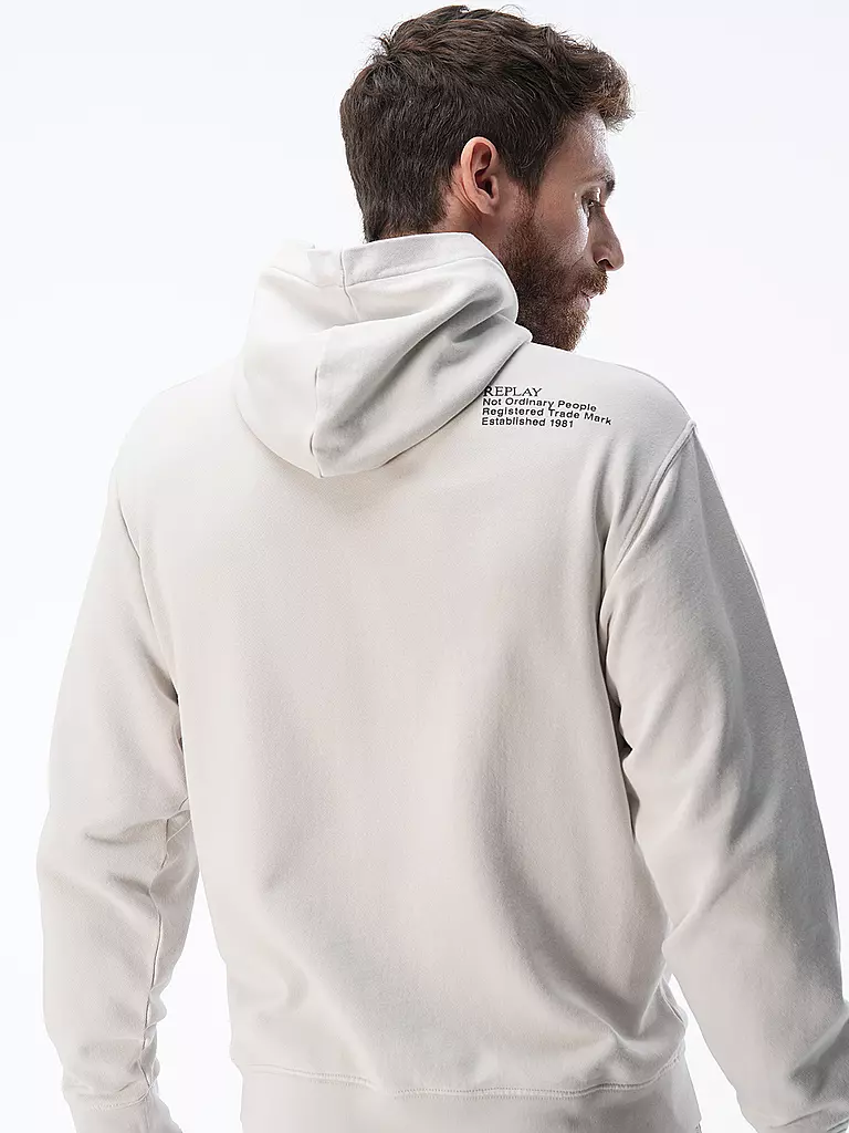 REPLAY | Kapuzensweater - Hoodie | creme