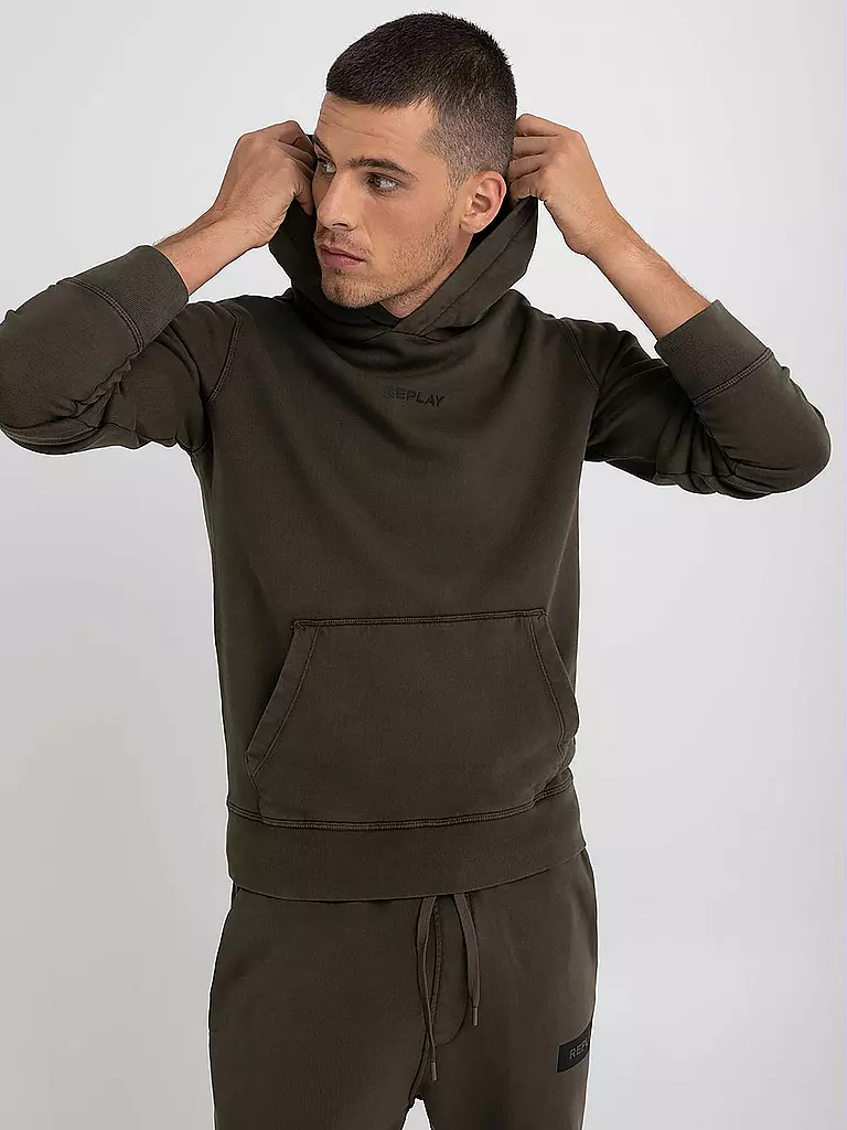 REPLAY | Kapuzensweater - Hoodie | schwarz