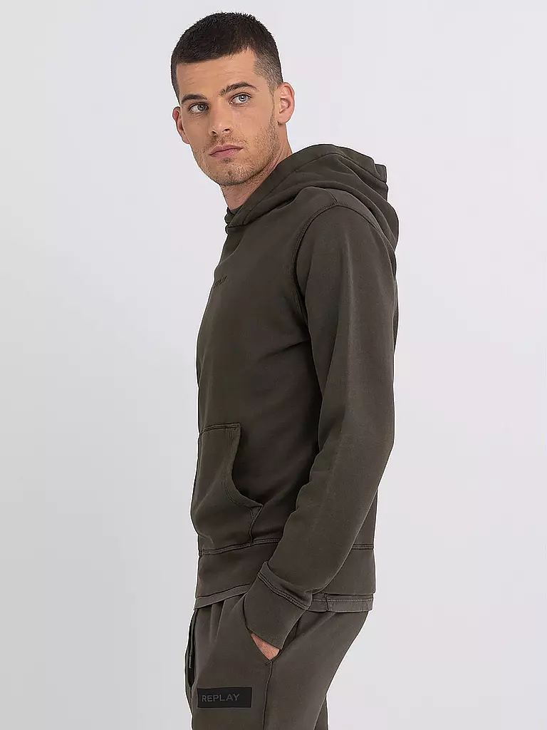 REPLAY | Kapuzensweater - Hoodie | schwarz