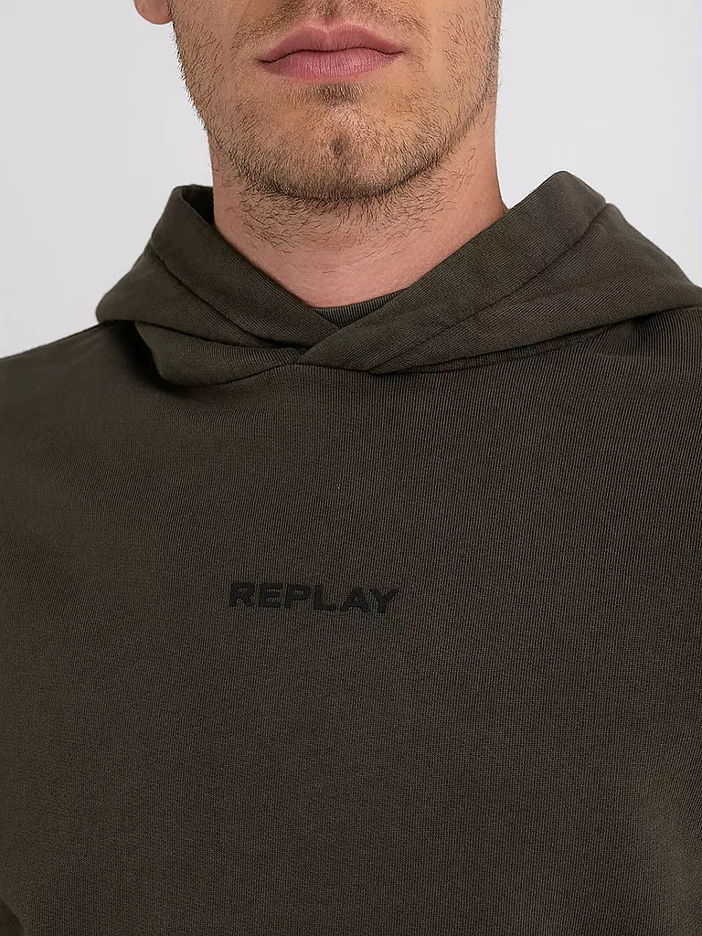 REPLAY | Kapuzensweater - Hoodie | schwarz