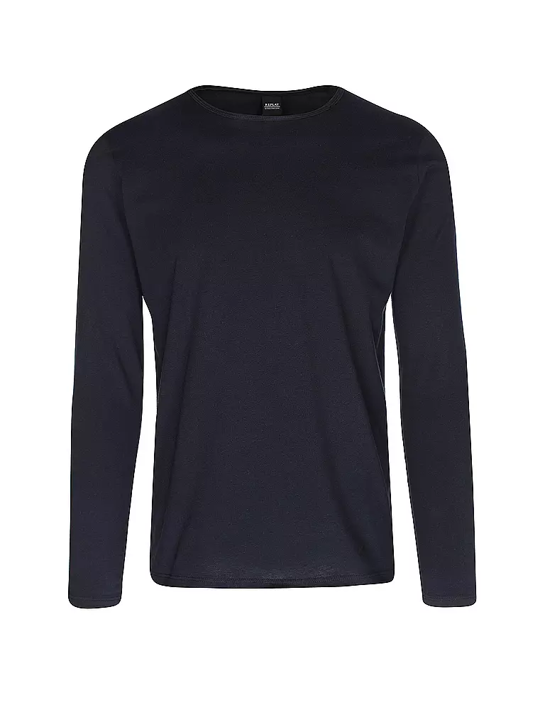 REPLAY | Langarmshirt | blau